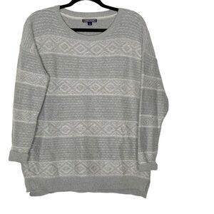 Tommy Hilfiger grey sweater. Size L